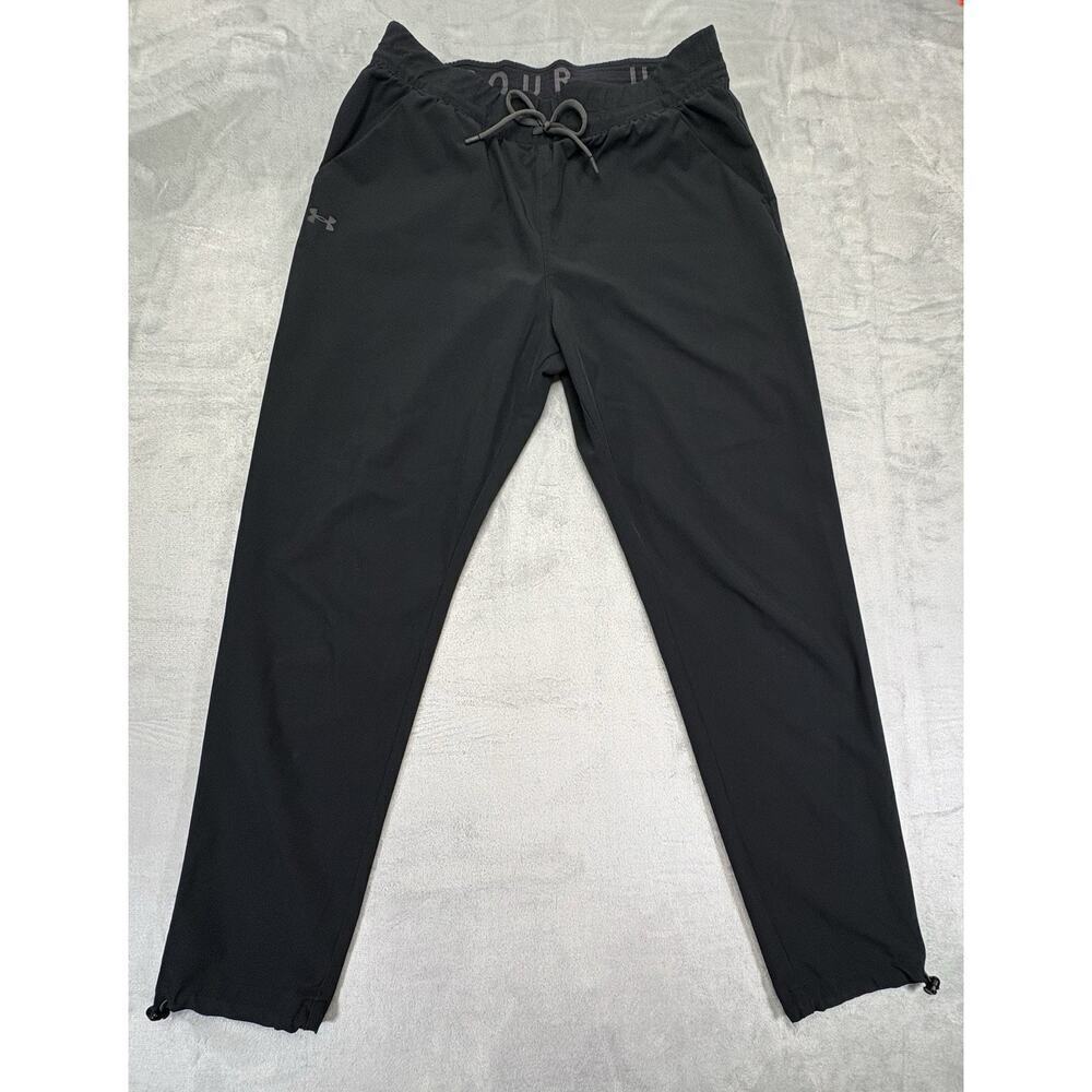 Under Armour Women’s HeatGear Joggers Size Small – Adjustable Ankles